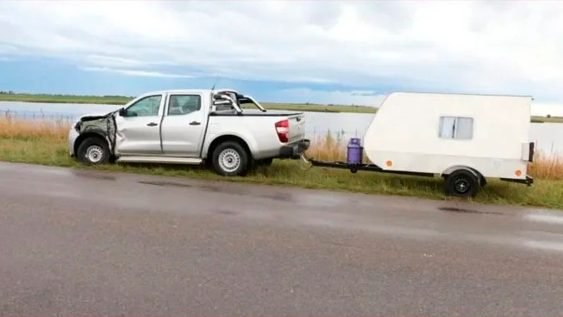 Viceintendenta entrerriana tuvo accidente de tránsito cuando iba a Mar del Plata