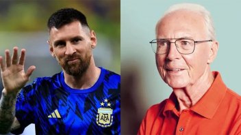 De una leyenda a otra: el mensaje de Messi tras la muerte de Beckenbauer