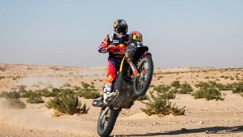 Los hermanos Benavides tuvieron una buena cuarta etapa en motos del Dakar