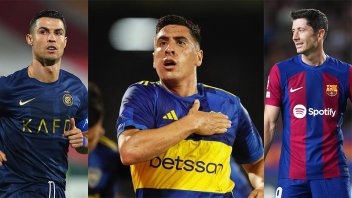 La tremenda estadística de Merentiel en Boca: supera a Ronaldo y Lewandowski