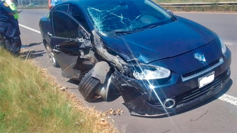 Conductor conducía alcoholizado y chocó su auto contra una camioneta ...