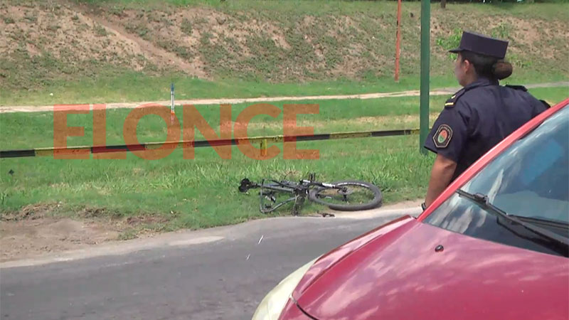 Joven ciclista fue embestido por un automóvil en Ruta 11 | Elonce.com