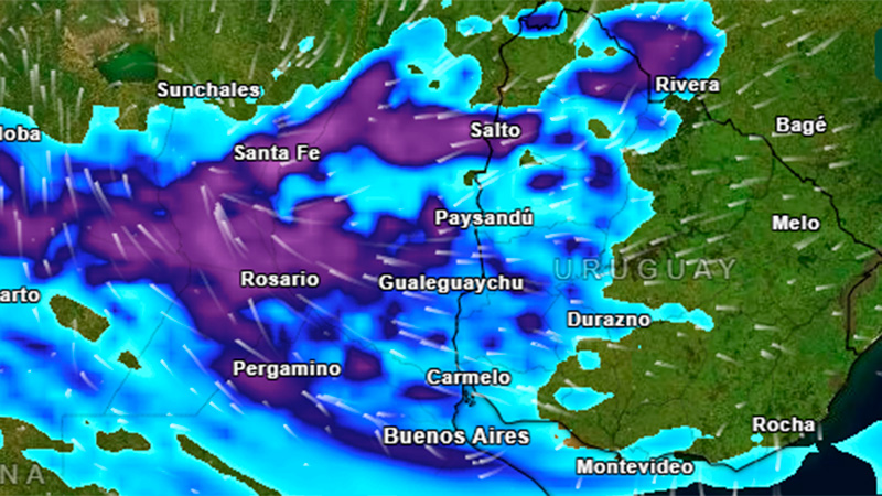 Emitieron alerta naranja y amarilla por tormentas para Entre Ríos ...