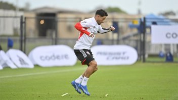 River recupera dos jugadores para el partido con Barracas por la Copa de la Liga