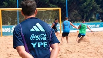 La Selección Argentina de fútbol playa se prepara para la Copa del Mundo