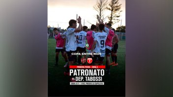 Copa Entre Ríos: tras la postergación, Patronato debuta este domingo