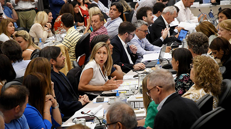 Ley ómnibus: tras lograr dictamen de mayoría, se pospone el debate en ...
