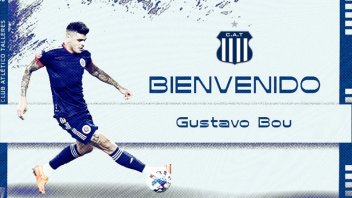 El entrerriano Gustavo Bou vuelve al fútbol argentino: lo presentaron en Talleres