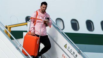 Messi llegó a Hong Kong con Inter Miami tras el duro golpe en Arabia Saudita