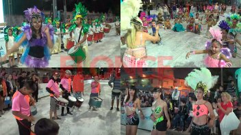Brillos y mucha diversión: Paraná vivió su última noche de Carnaval