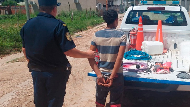Un detenido por el robo de cables y herramientas de una distribuidora ...