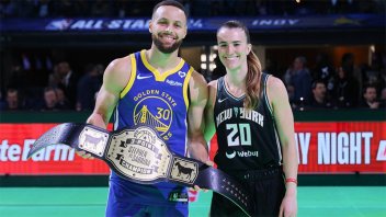 Ionescu y Curry brillaron en el duelo de triples en el All Star Game de la NBA