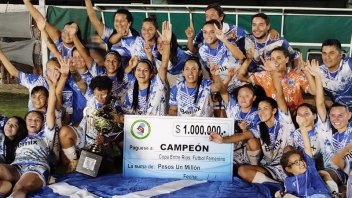 Santa María de Oro de Concordia gritó campeón en la Copa Entre Ríos Femenina