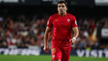 Marcos Acuña sufrió una nueva lesión muscular en Sevilla