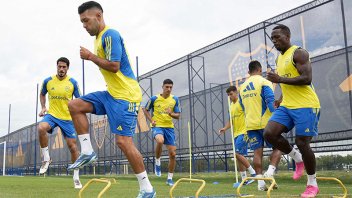 Los lesionados de Boca en plena pelea por clasificarse en la Copa de la Liga