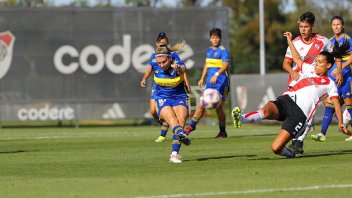 Boca derrotó a River y festejó en el Superclásico femenino: el gol olímpico