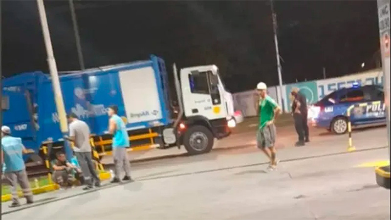 Amenazaron a dos recolectores de residuos en Rosario