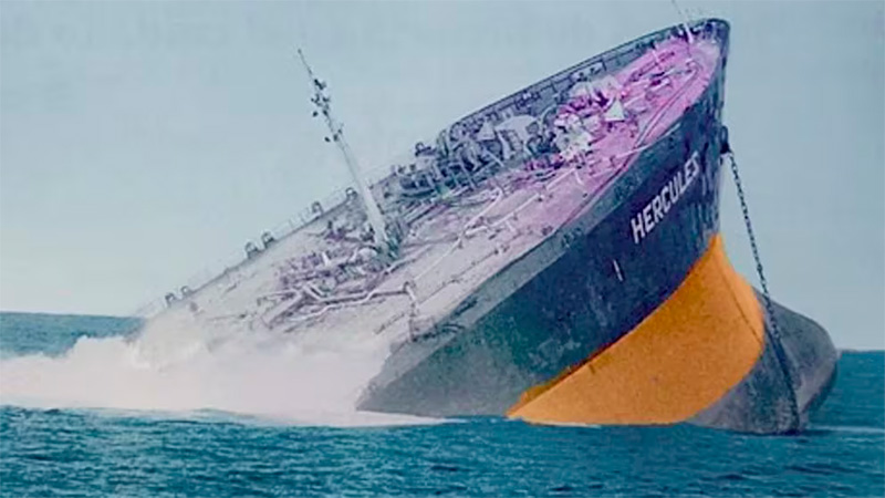 El final del superpetrolero. Siempre fue un misterio por qu&eacute; lo hundieron