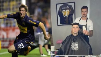 El entrerriano Ricardo Noir cambió el fútbol por una peluquería en Villa Elisa