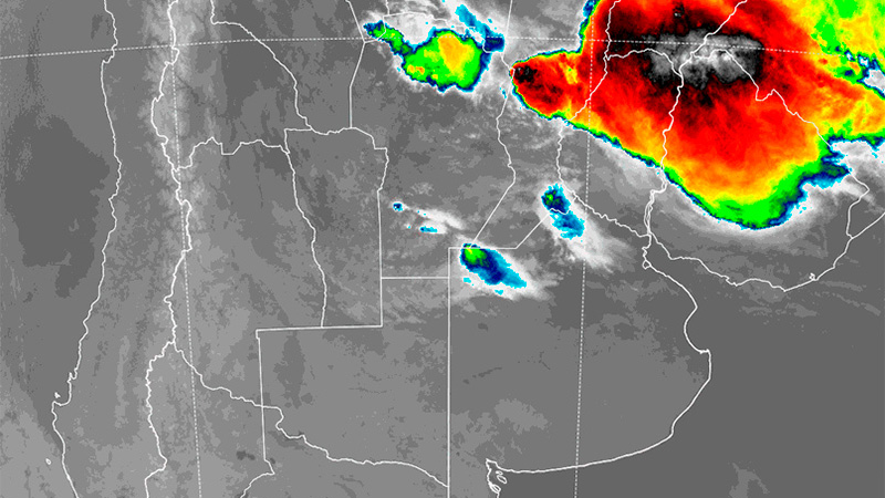 Imagen satelital de las 7.30