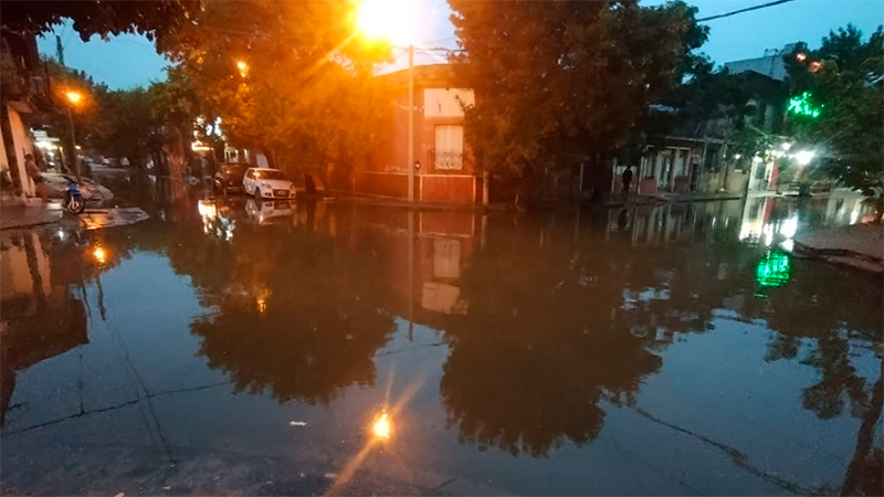 Inundaciones en Gualeguaychú: fotos de los anegamientos en barrios de la ciudad