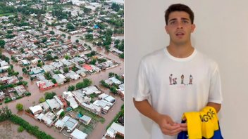 Vicente Taborda y un sorteo para solidarizarse con las inundaciones en Gualeguay