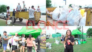 “Casa por casa”: así distribuyen donaciones en Gualeguay tras bajante del agua