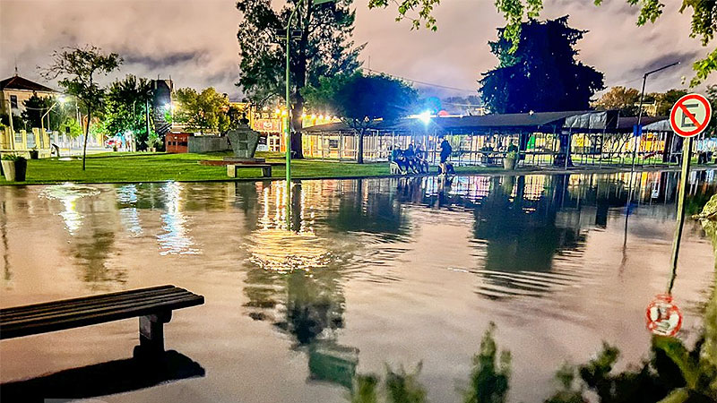 Anegamientos en Gualeguaychú