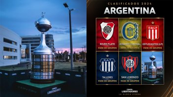 Tres equipos argentinos debutan de local en la Copa Libertadores 2024: fixture