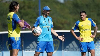 Boca recuperó a Equi Fernández y Javier García: entrenaron a la par del plantel
