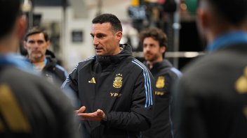 Argentina entrenó con plantel completo por primera vez: el equipo que piensa Scaloni