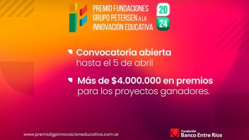 Fundación Banco Entre Ríos convoca al “Premio a la Innovación Educativa”