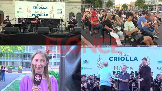 Con más de 90 artistas, se realiza la Misa Criolla y Música Popular en Paraná