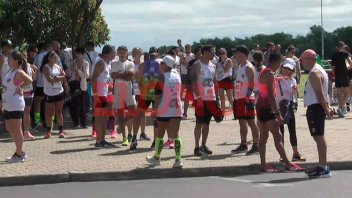 Sentidos testimonios de los participantes de la maratón 