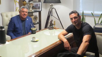 Objetivo Copa América 2024: Claudio Tapia se reunió con Lionel Scaloni