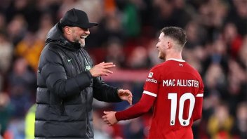 El entrenador del Liverpool se deshizo en elogios a Alexis Mac Allister