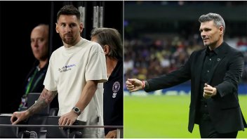 Monterrey presentó una queja en la Concacaf por incidente con Messi en vestuario