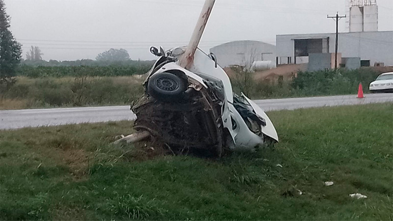 Confirmaron la identidad del hombre fallecido en trágico choque en Ruta 2