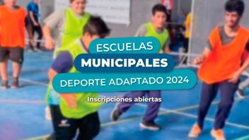 Está abierta la inscripción para escuelas municipales de deporte adaptado
