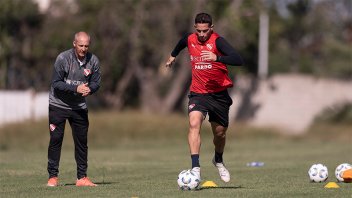 Iván Marcone volvió a entrenarse en Independiente tras dar positivo por dengue