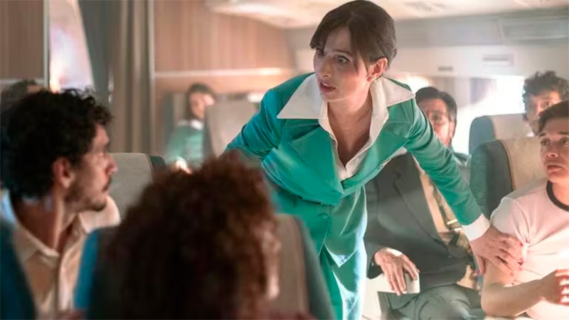 La serie da vida a la tensa situaci&oacute;n de un avi&oacute;n colombiano secuestrado en 1973.-