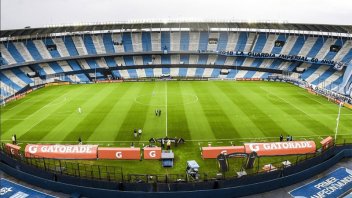 ¿Sede de la final de Libertadores?: El estadio de Racing fue visitado por Conmebol