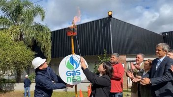 El gas natural llegó a la planta urbana de María Luisa