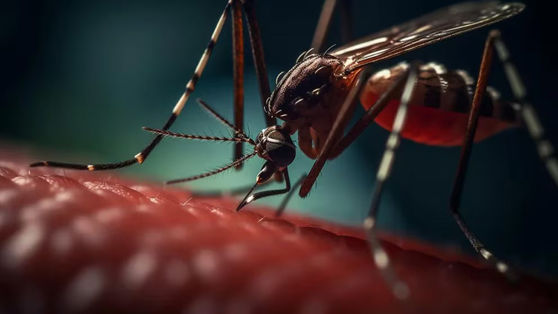 El Aedes aegypti, el mosquito transmisor del virus.