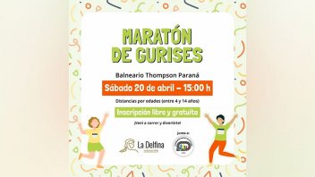 Se realiza una nueva edición de la Maratón de Gurises este sábado en Paraná