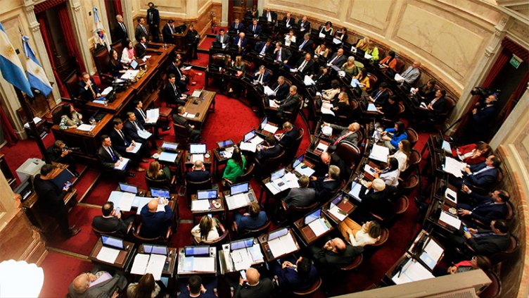 El Senado nacional sesionará hoy para tratar la Ley Bases y el paquete fiscal
