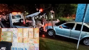 Incautaron 395.000 pesos a un hombre y le retuvieron el auto en Paraná