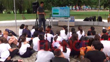 Niños de escuelas primarias participaron de actividad para cuidar al ambiente