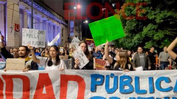 Marcha Federal Universitaria: masiva concurrencia en Concepción del Uruguay
