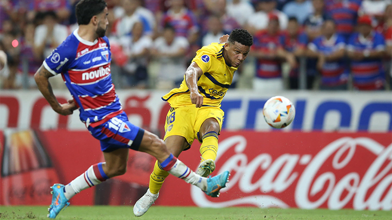 Boca tropezó y perdió en su visita a Fortaleza en la Copa Sudamericana: goles del 4-2